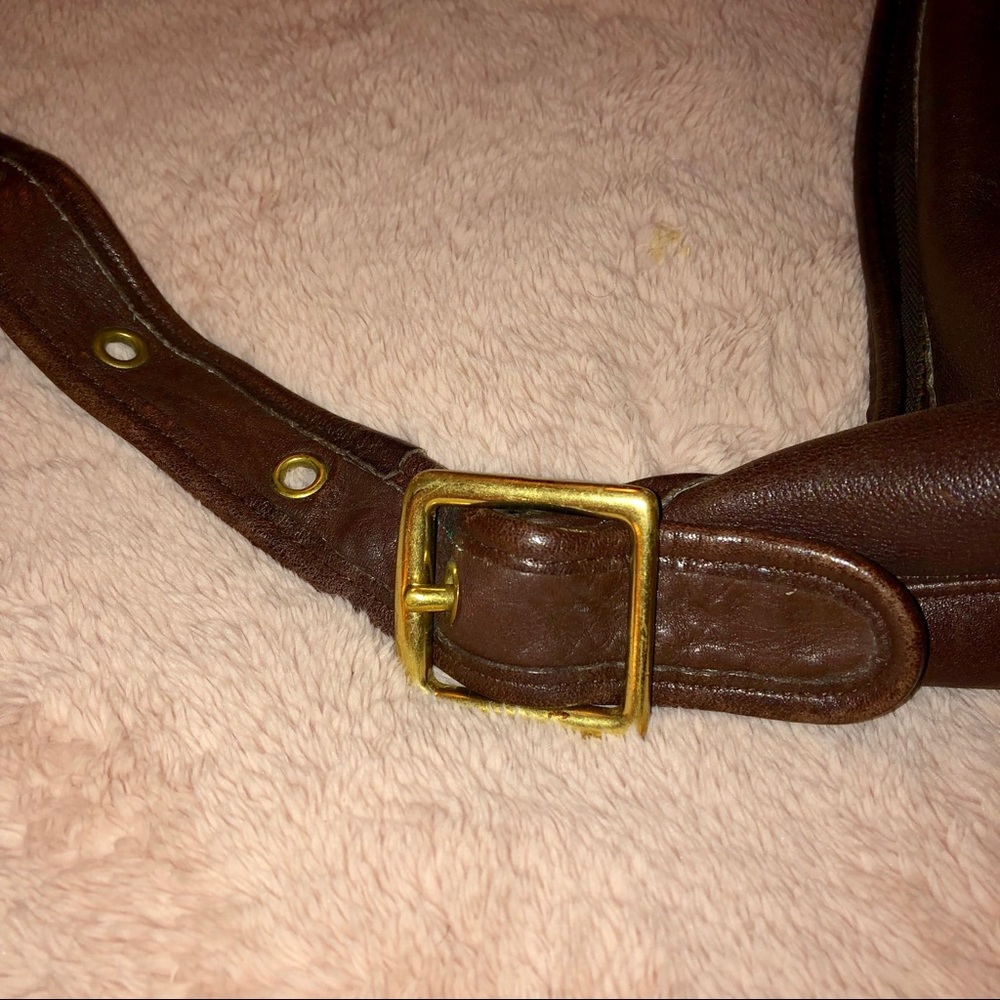 COACH Full Grain Leather Bucket Bag - Picture 6 of 7